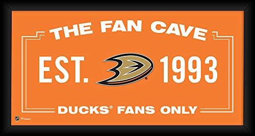 Anaheim Ducks Keretes 10 x 20 Rajongói Barlang Kollázs - NHL Csapat Plakkok, valamint Kollázsok