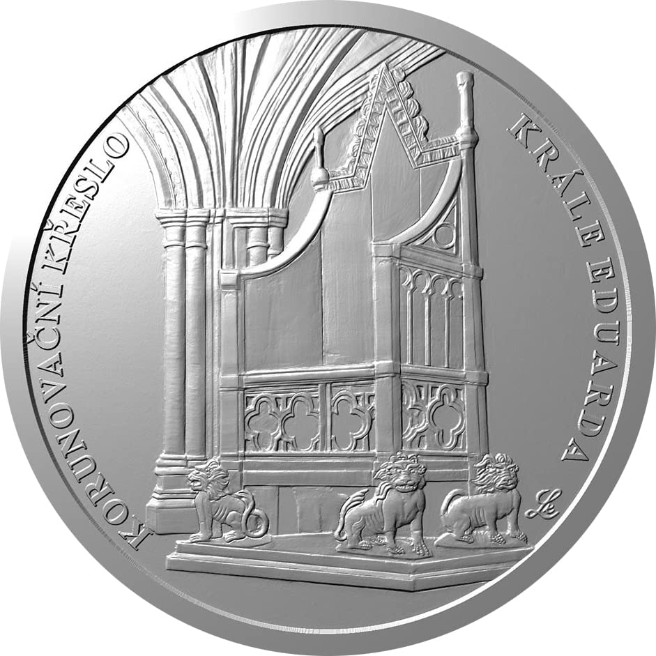 2022 DE Székesegyház PowerCoin Westminster Abbey Set 4 Ezüst Érmék 1$ Niue 2022 Bizonyíték