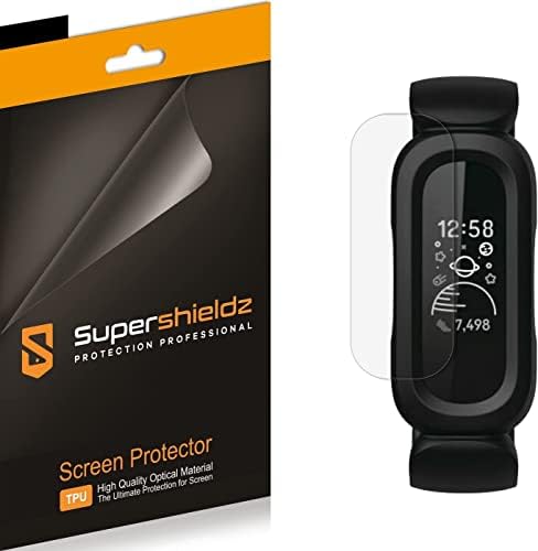 (3 Csomag) Supershieldz Célja a Fitbit Ace 3 kijelző Védő fólia, 0.12 mm-es, Nagy Felbontású, Tiszta Pajzs (TPU)