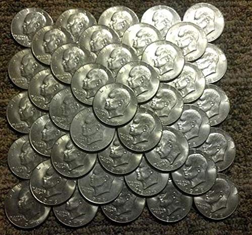 PD AMERIKAI Eisenhower Ike $1 Dolláros Érme - Készlet 2 érmék különböző időpontokban - 1971-1978 $1 Gyűjtőknek szánt Érmék
