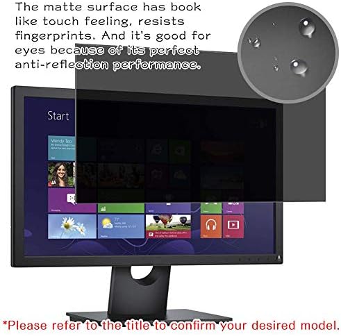 Synvy Adatvédelmi képernyővédő fólia, Kompatibilis AOC g2590fx / g2590px / g2590 / g2590vxq 25 Kijelző Monitor Anti Kém Film