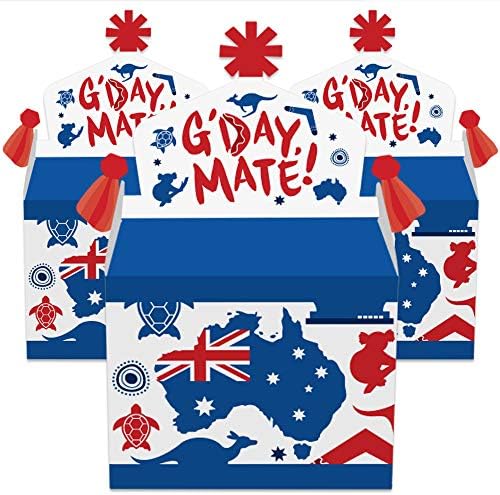 Nagy Dot a Boldogság Ausztrália Nap - Kezelni Doboz Party kellék - kenguruk földje Ausztrál Fél Komámasszony Gable-Dobozok