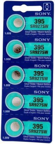 Sony Ezüst-Oxid 1.55 V-os Akkumulátor Méret SR927SW (395) (Csomag 5)