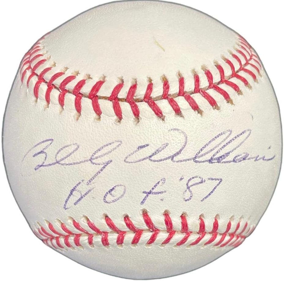 Billy Williams Dedikált Major League Baseball (SZÖVETSÉG) - Dedikált Baseball